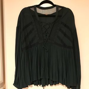 Flowy free people top